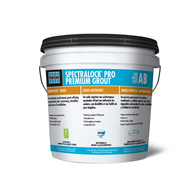 Laticrete SPECTRALOCK Pro Premium Epoxy Grout - FULL Parts A&B Liquid Only