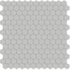 Tile Collection Soho 1" Hexagon Mosaic Tile Loft Grey