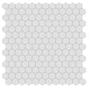 Virginia Tile Soho 1" Hexagon Mosaic Tile Gallery Grey