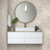 Shaw Tile Brookstone Serenity Ivory Flat Mosaic Room Scene