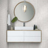 Shaw Tile Maximus Carrara Mosaic Room Scene