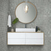 Shaw Tile Visionary Refuge Mosaic 12"x12" Room Swatch