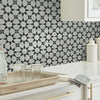 Shaw Tile Revival Josefina Onyx 8x8 Room Scene