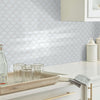 Shaw Tile Geoscapes White Fan Room Scene