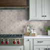 Shaw Tile Crown White Mosaic Room Scene