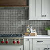 Shaw Tile Crown Smoke Mosaic Room Scene