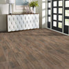 Shaw Tile Olympia Brown 8x36 Room Scene