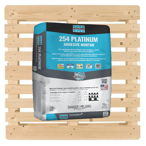 Laticrete 254 Platinum Thin-Set White - Full Pallet Product Photo