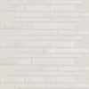 Shaw Tile Boca Pearl Random Linear Polished Mosaic Swatch