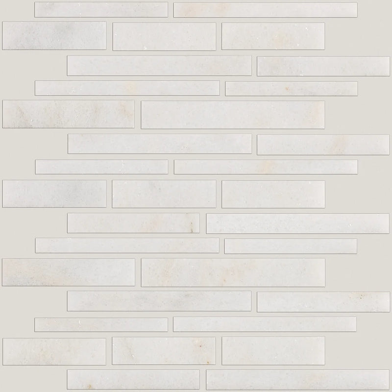 Shaw Tile Boca Pearl Random Linear Polished Mosaic