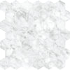 Tile Collection La Marca 2" Hexagon Mosaic Carrara Gioia Tile