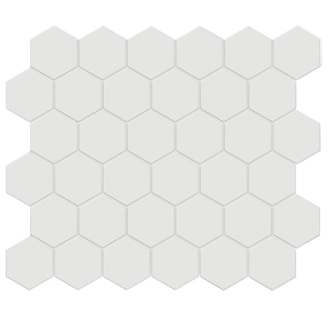 Tile Collection Soho 2" Hexagon Mosaic Tile Vintage Grey
