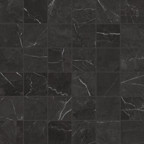Tile Collection La Marca 2x2 Mosaic Nero Venato Tile