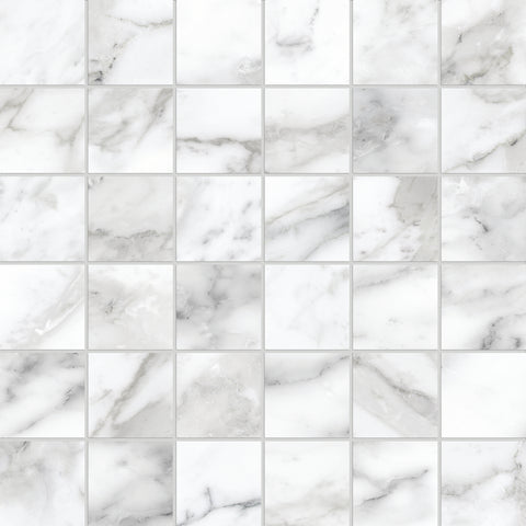Tile Collection La Marca 2x2 Mosaic Arabescato Tile