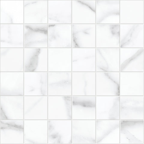 Tile Collection La Marca 2x2 Mosaic Statuario Nuovo Tile