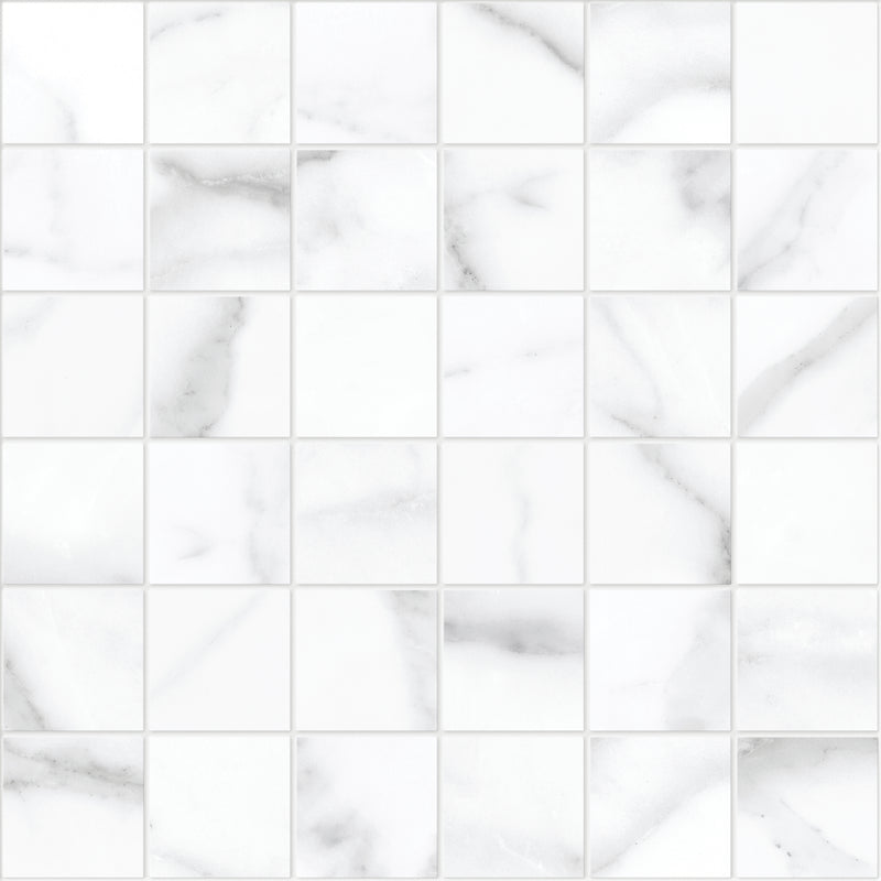 Tile Collection La Marca 2x2 Mosaic Statuario Nuovo Tile