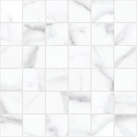 Tile Collection La Marca 2x2 Mosaic Statuario Nuovo Tile
