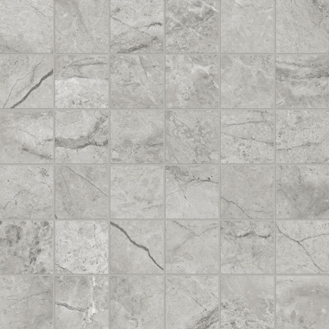Tile Collection La Marca 2x2 Mosaic Paradiso Argento Tile