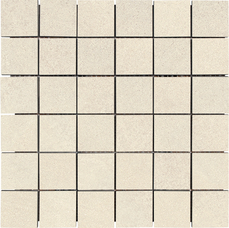 Tile Collection Urban Living 2x2 Mosaic Tile Tan