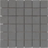 Tile Collection Urban Living 2x2 Mosaic Tile Titanium Raw