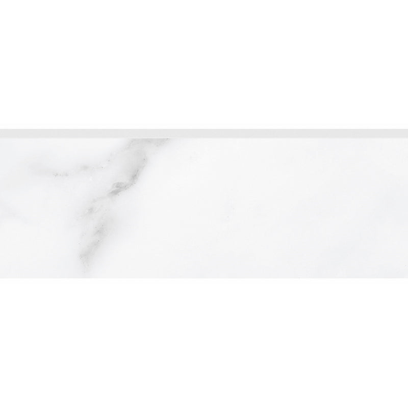Tile Collection La Marca 3x12 Bullnose Statuario Nuovo