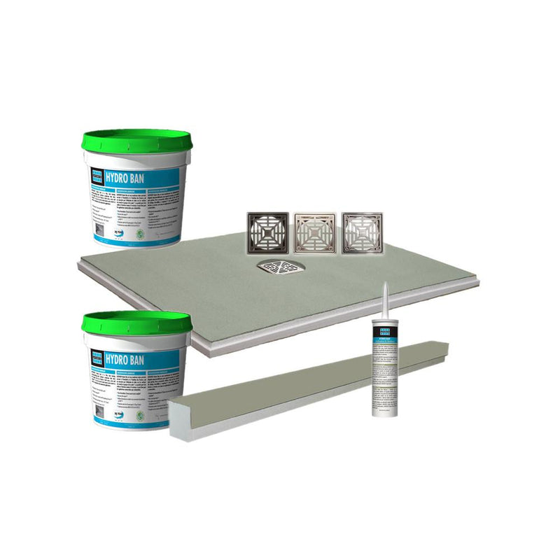 Laticrete Hydro Ban Pre-Sloped Shower Kit - 48