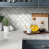Shaw Tile Chateau Lantern Bianco Carrara 12x12 Room Scene