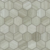 Shaw Tile Chateau Hexagon Rockwood 10x12 Swatch
