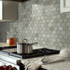 Shaw Tile Chateau Hexagon Rockwood 10x12 Room Scene