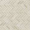 Shaw Tile Chateau Herringbone Crema Marfil 12x12 Swatch