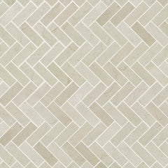 Shaw Tile Chateau Herringbone Crema Marfil 12x12 Swatch