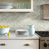 Shaw Tile Chateau Herringbone Rockwood  12x12 Room Scene