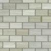Shaw Tile Chateau 2x4 Beveled Edge Mosaic Rockwood 12x12 Swatch