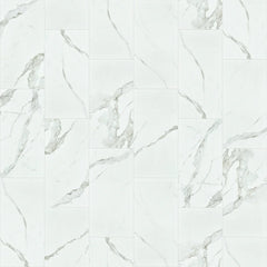 Shaw Tile Range Statuario 12x24 Polish Swatch