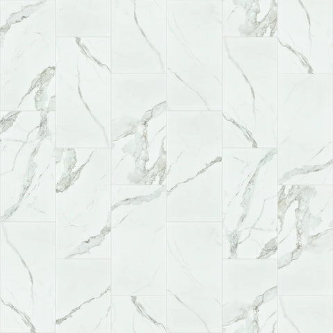 Shaw Tile Casino Statuario Polished 12x24 Swatch