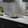 Shaw Tile Geoscapes Dark Grey Hexagon Room Scene