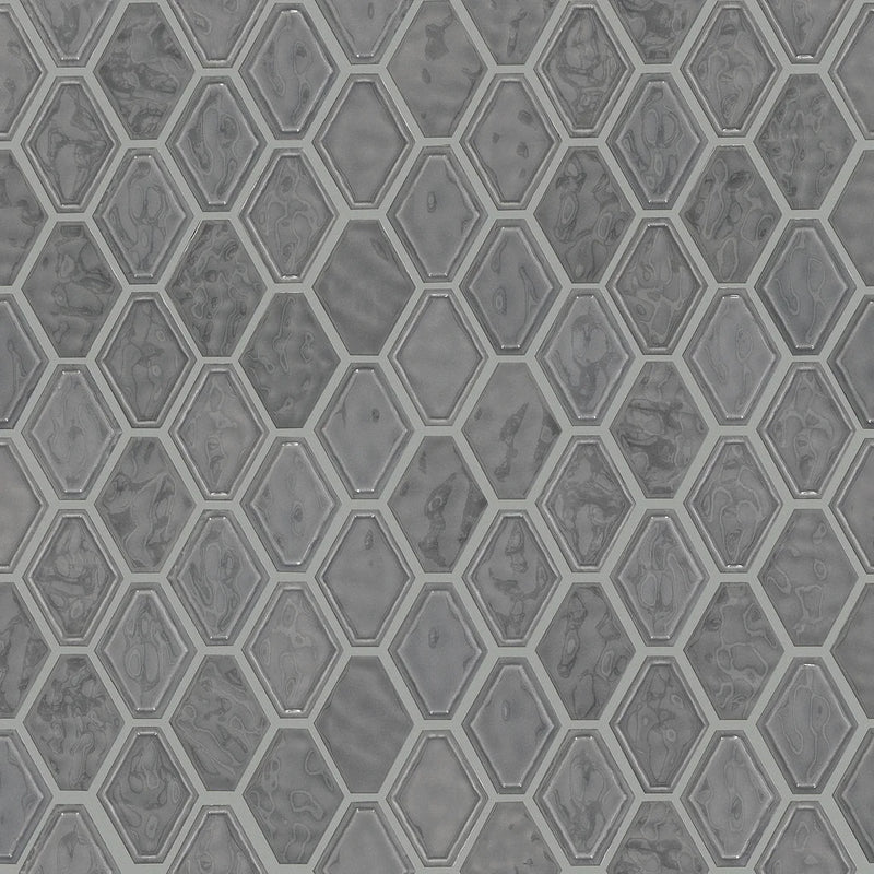 Shaw Tile Geoscapes Dark Grey Diamond