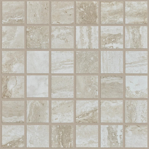 Shaw Tile Genesis Ivory Mosaic 13"x13" Swatch