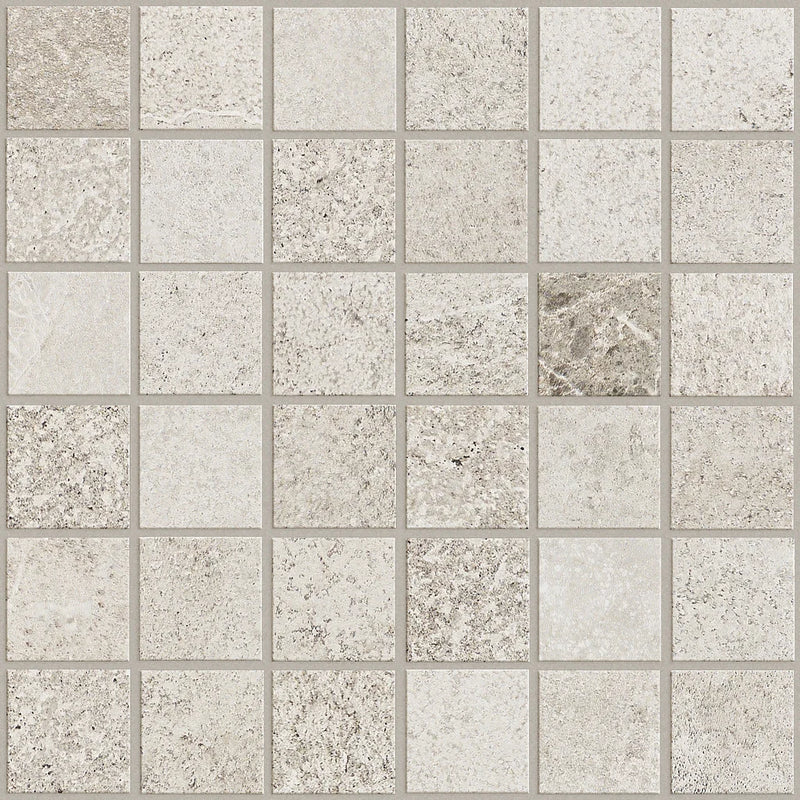 Shaw Tile Crown White Mosaic