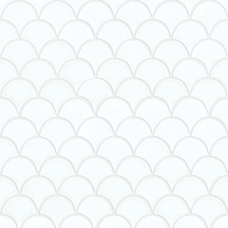 Shaw Tile Geoscapes White Fan