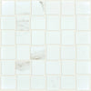 Shaw Tile Range Calacatta Mosaic Polish 12"x12" Swatch