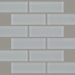 Shaw Tile Cardinal Shadow Subway Glass Mosaic Swatch
