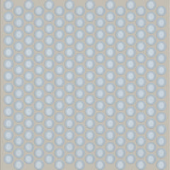 Shaw Tile Cardinal Skylight Penny Round Glass Mosaic Wall Swatch