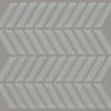 Shaw Tile Cardinal Shadow Chevron Glass Mosaic Wall Swatch