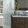 Shaw Tile Cardinal Cloud Chevron Glass Mosaic Wall Room Scene
