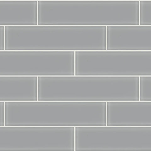 Shaw Tile Cardinal Shadow 3x12 Glass Wall Swatch