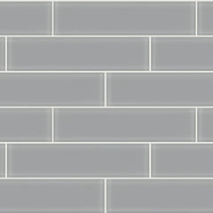 Shaw Tile Cardinal Shadow 3x12 Glass Wall Swatch