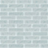 Shaw Tile Cardinal Cloud 3x12 Artisan Glass Wall Swatch