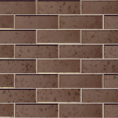 Shaw Tile Lucerne Antique Bronze Beveled Mirror 3x9 Swatch