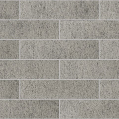 Shaw Tile Lucerne Antique Silver Mirror 3x12 Swatch